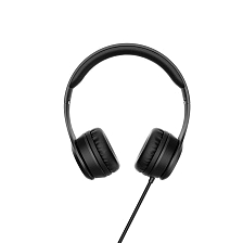 Гарнитура (наушники с микрофоном) проводная, полноразмерная, HOCO W21 Graceful Charm Wire Control Headphones, цвет черный