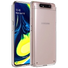 Чехол накладка TPU CASE для SAMSUNG Galaxy A80 (SM-A805), Galaxy A90 (SM-A905), силикон, ультратонкий, цвет прозрачный.