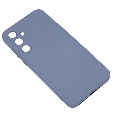 Чехол накладка NANO для SAMSUNG Galaxy A35 5G, защита камеры, силикон, бархат, цвет космический серый Чехол накладка NANO для SAMSUNG Galaxy A35 5G, защита камеры, силикон, бархат, цвет космический серый