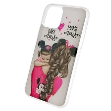 Чехол накладка для APPLE iPhone 11 Pro 2019, силикон, рисунок BABY Mouse.