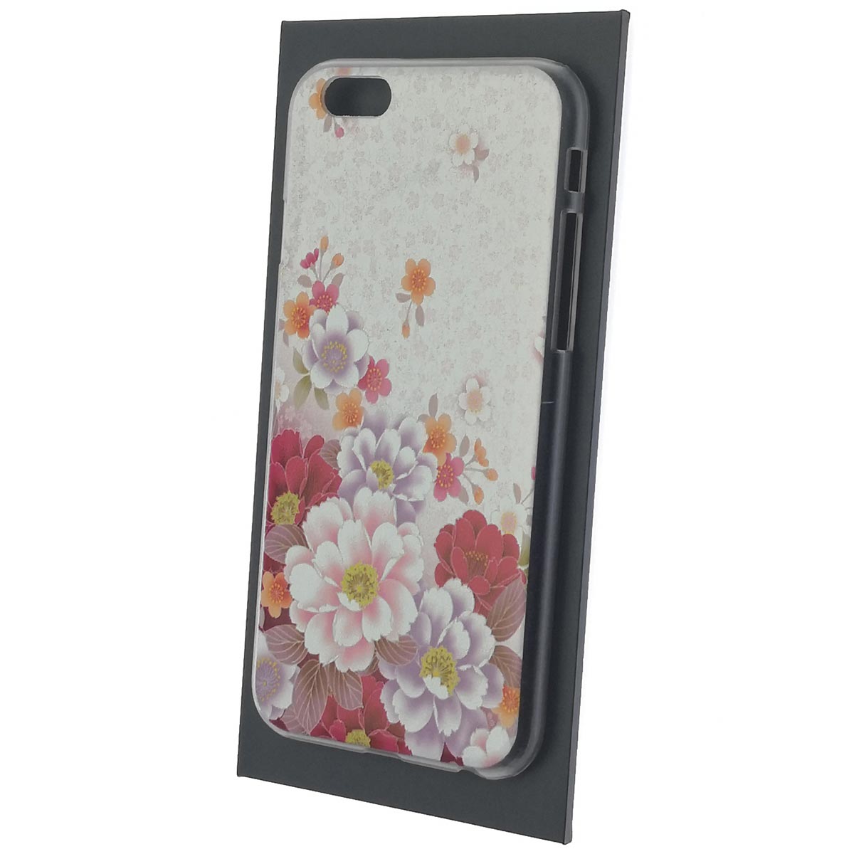 Чехол накладка для APPLE iPhone 6, iPhone 6G, iPhone 6S, пластик, рисунок цветочки