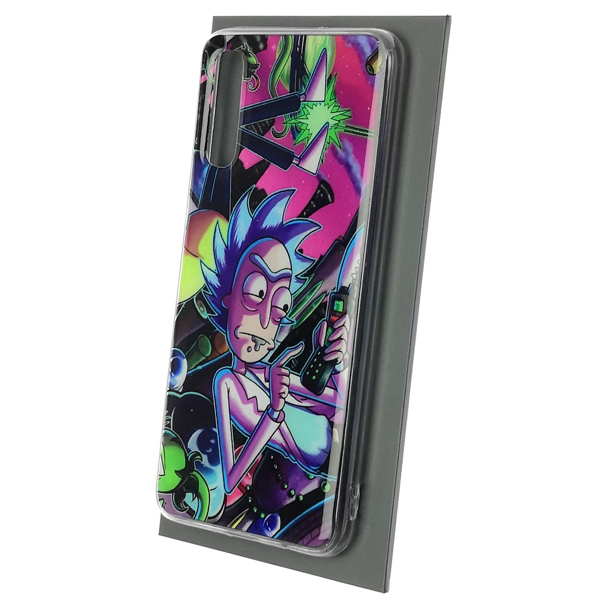 Чехол накладка для SAMSUNG Galaxy A50 (SM-A505), A30s (SM-A307), A50s (SM-A507), силикон, рисунок Безумный Рик