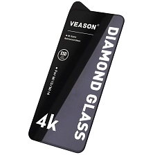Защитное стекло VEASON Diamond Glass для XIAOMI 13, 14, цвет окантовки черный Защитное стекло VEASON Diamond Glass для XIAOMI 13, 14, цвет окантовки черный