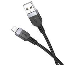 Кабель HOCO X109 Energy Lightning 8 pin, 2.4A, длина 1 метр, цвет черный Кабель HOCO X109 Energy Lightning 8 pin, 2.4A, длина 1 метр, цвет черный
