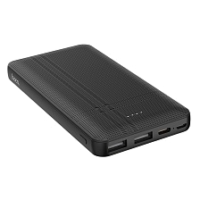 Внешний портативный аккумулятор, Power Bank HOCO J48 Nimble, 10000mAh, цвет черный