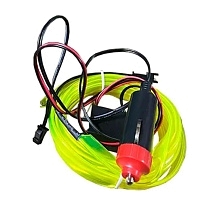 Гибкая неоновая лента CARLIVE NL3 для автомобиля, длина 3 метра, цвет зелено желтый | Распродажа по 150