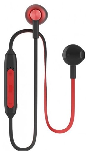 Гарнитура (наушники с микрофоном) беспроводная, Celebrat FLY-5, цвет красный