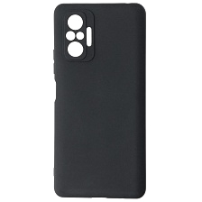 Чехол накладка SOFT TOUCH для XIAOMI Redmi Note 10 Pro, силикон, матовый, цвет черный Чехол накладка SOFT TOUCH для XIAOMI Redmi Note 10 Pro, силикон, матовый, цвет черный