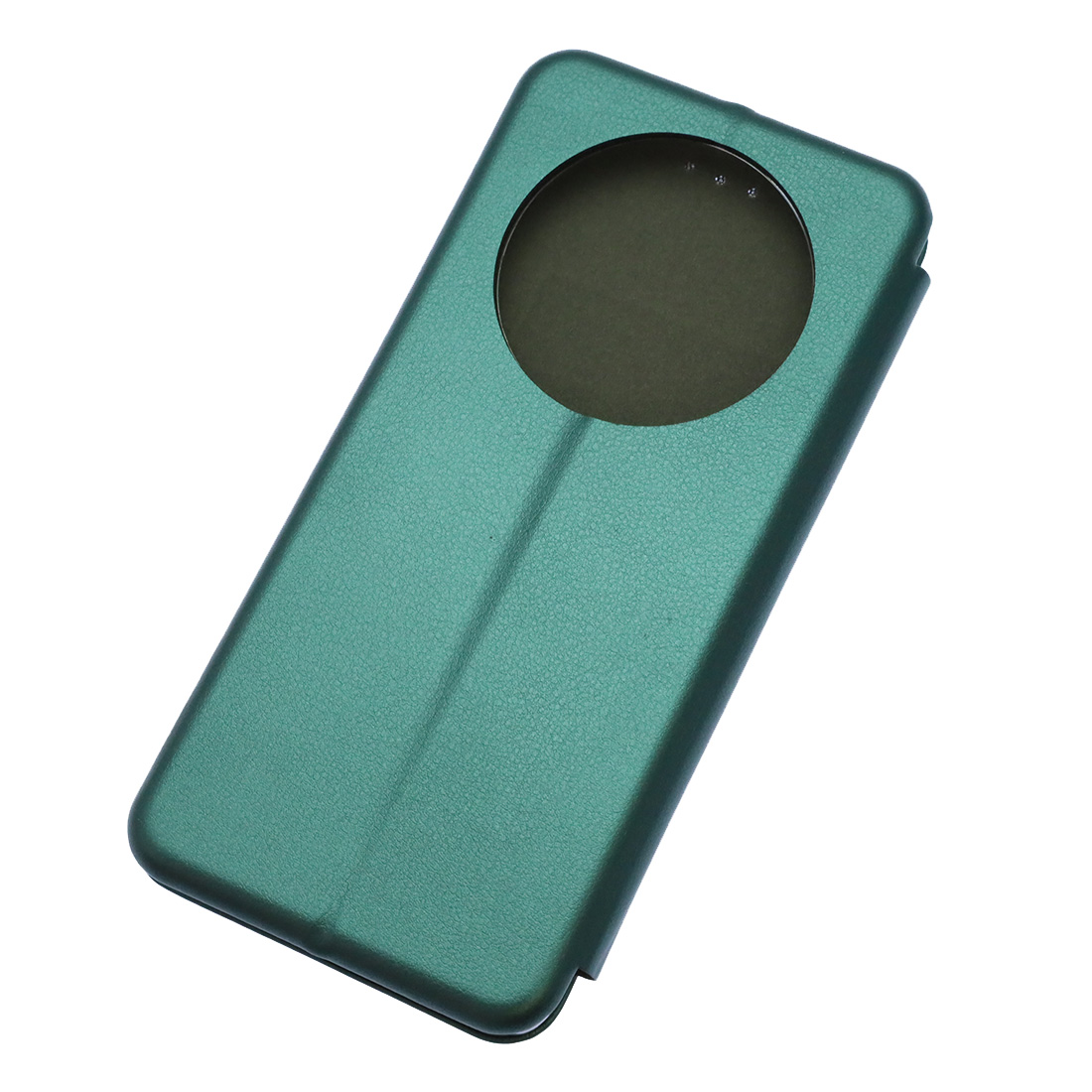 Чехол книжка STYLISH для Honor X9c, экокожа, визитница, цвет зеленый