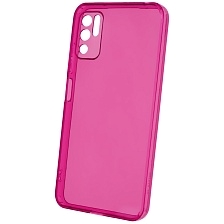 Чехол накладка Clear Case для XIAOMI POCO M3 Pro, XIAOMI Redmi Note 10T 5G, Redmi Note 10 5G, силикон 1.5 мм, защита камеры, цвет фуксия