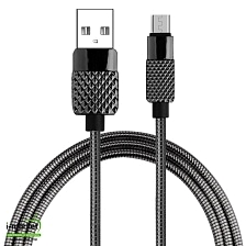 AWEI CL-88 METAL кабель Micro USB, 2.4A, длина 1 метр, цвет черный.