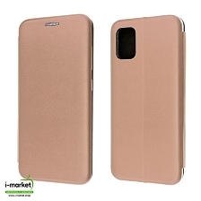 Чехол книжка STYLISH для SAMSUNG Galaxy A51 (SM-A515), экокожа, цвет розовое золото