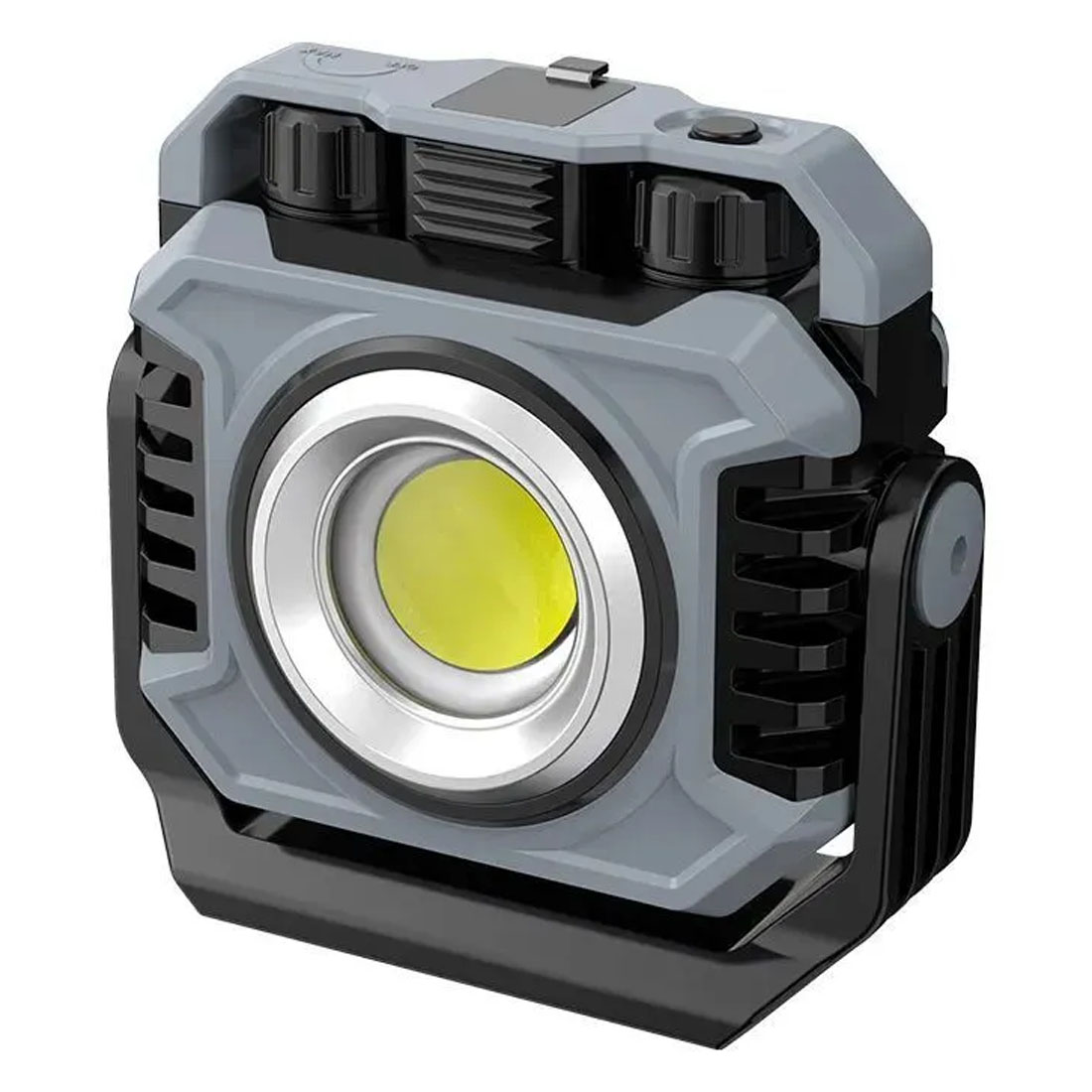 Светодиодный фонарь LiitoKala LF-786, регулировка цветовой температуры, power bank, цвет черно серый