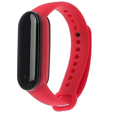 Фитнес браслет и смарт часы M5, цвет красный (распродажа -50%)