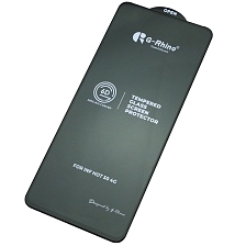 Защитное стекло 6D G-Rhino 200C для INFINIX HOT 50 4G, цвет окантовки черный (Тип 2)