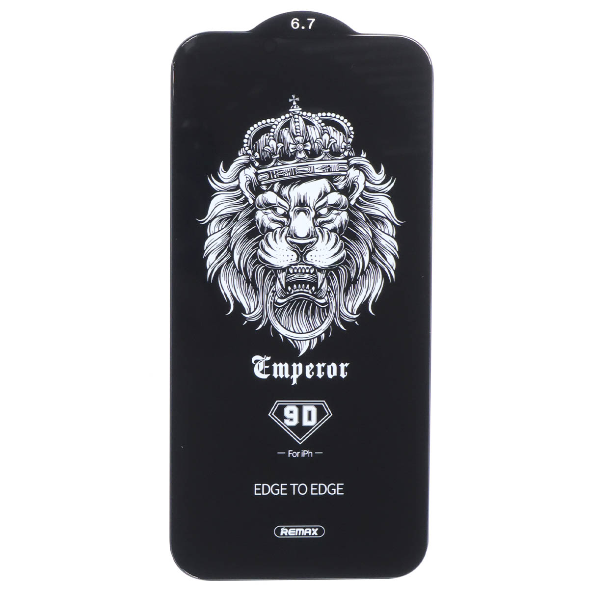 Защитное стекло Антишпион REMAX GL-35 для APPLE iPhone 13 Pro Max (6.7"), iPhone 14 Plus (6.7"), цвет окантовки черный