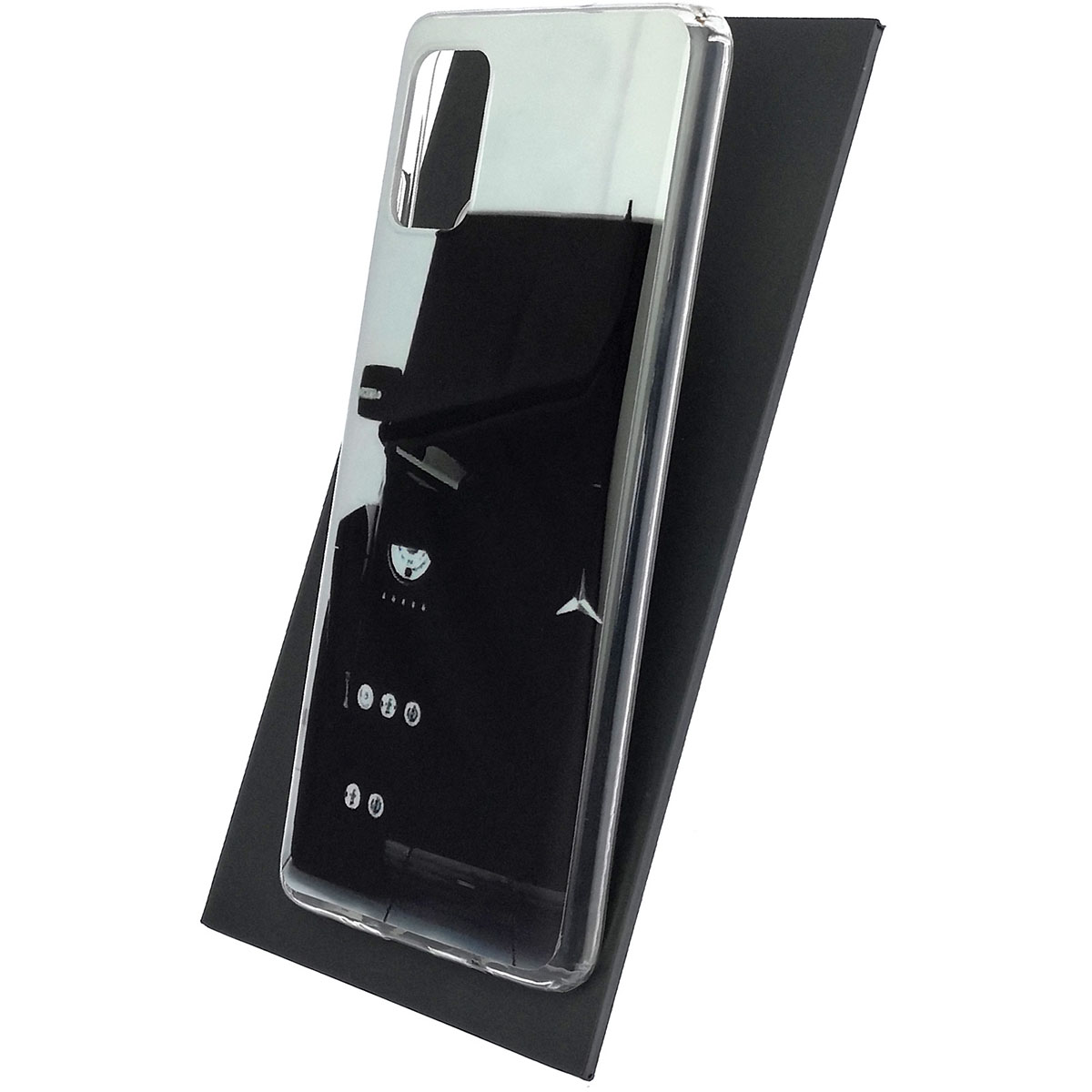 Чехол накладка Vinil для SAMSUNG Galaxy A51 (SM-A515), A31 (SM-A315), силикон, рисунок Мерседес