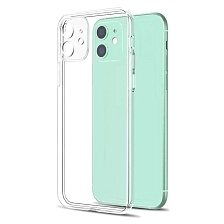 Чехол накладка для APPLE iPhone 11 (6.1), силикон, защита камеры, прозрачный
