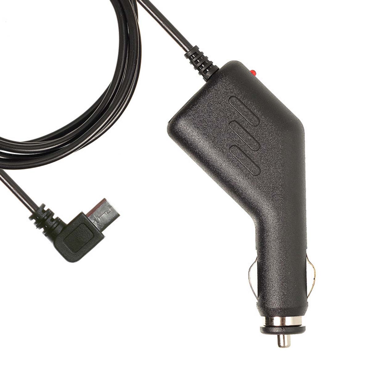 АЗУ (Автомобильное зарядное устройство) LP7 V8 с кабелем Micro USB, длина 3.5 метра, цвет черный
