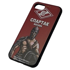 Чехол накладка для APPLE iPhone 7, iPhone 8, силикон, рисунок ФК СПАРТАК 7