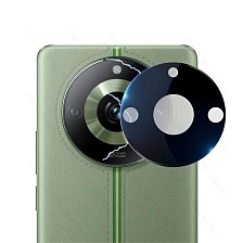 Защитное стекло для камеры Realme 11, цвет черный