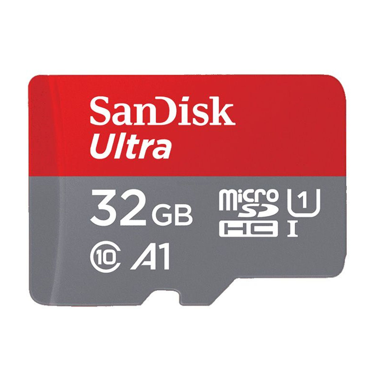 Карта памяти MicroSDHC 32GB SANDISK Ultra Class 10 A1 UHS-I (U1), 120 МБ/сек, без адаптера