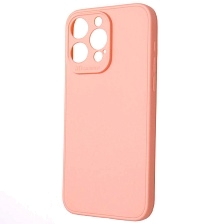 Чехол накладка для APPLE iPhone 15 Pro Max, защита камеры, силикон, цвет персиковый Чехол накладка для APPLE iPhone 15 Pro Max, защита камеры, силикон, цвет персиковый