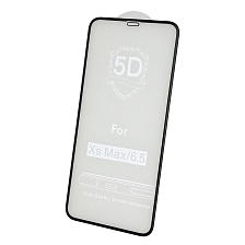 Защитное стекло 5D для APPLE iPhone XS Max, iPhone 11 Pro Max, цвет канта черный Защитное стекло 5D для APPLE iPhone XS Max, iPhone 11 Pro Max, цвет канта черный