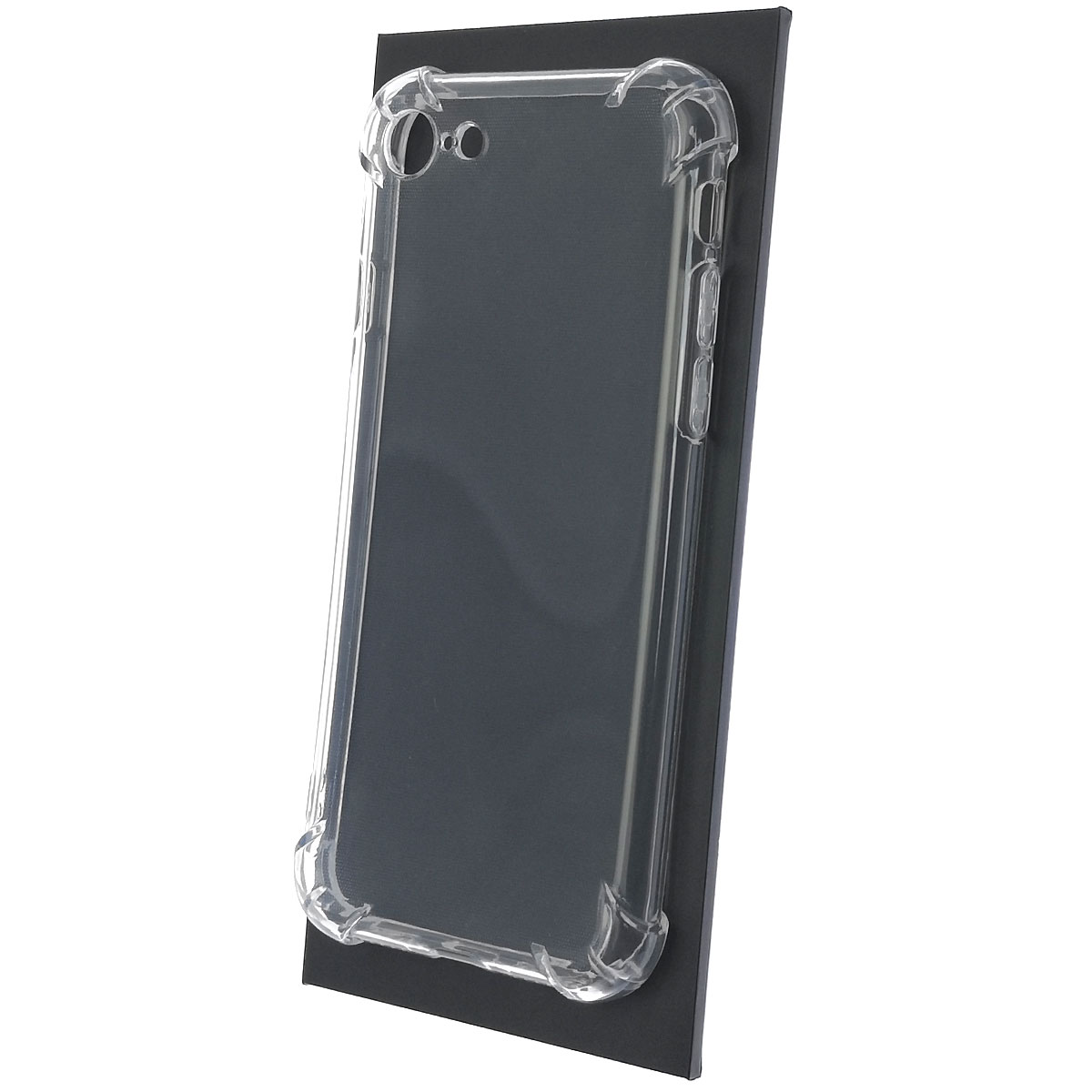 Чехол накладка GPS для APPLE iPhone 7, iPhone 8, силикон, 2 выреза под камеру, цвет прозрачный.