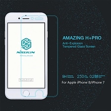 Nillkin Защитное стекло для APPLE iPhone 7, iPhone 8 2.5D Amazing H+Pro Anti-Explosion Tempered Glass, прозрачное.