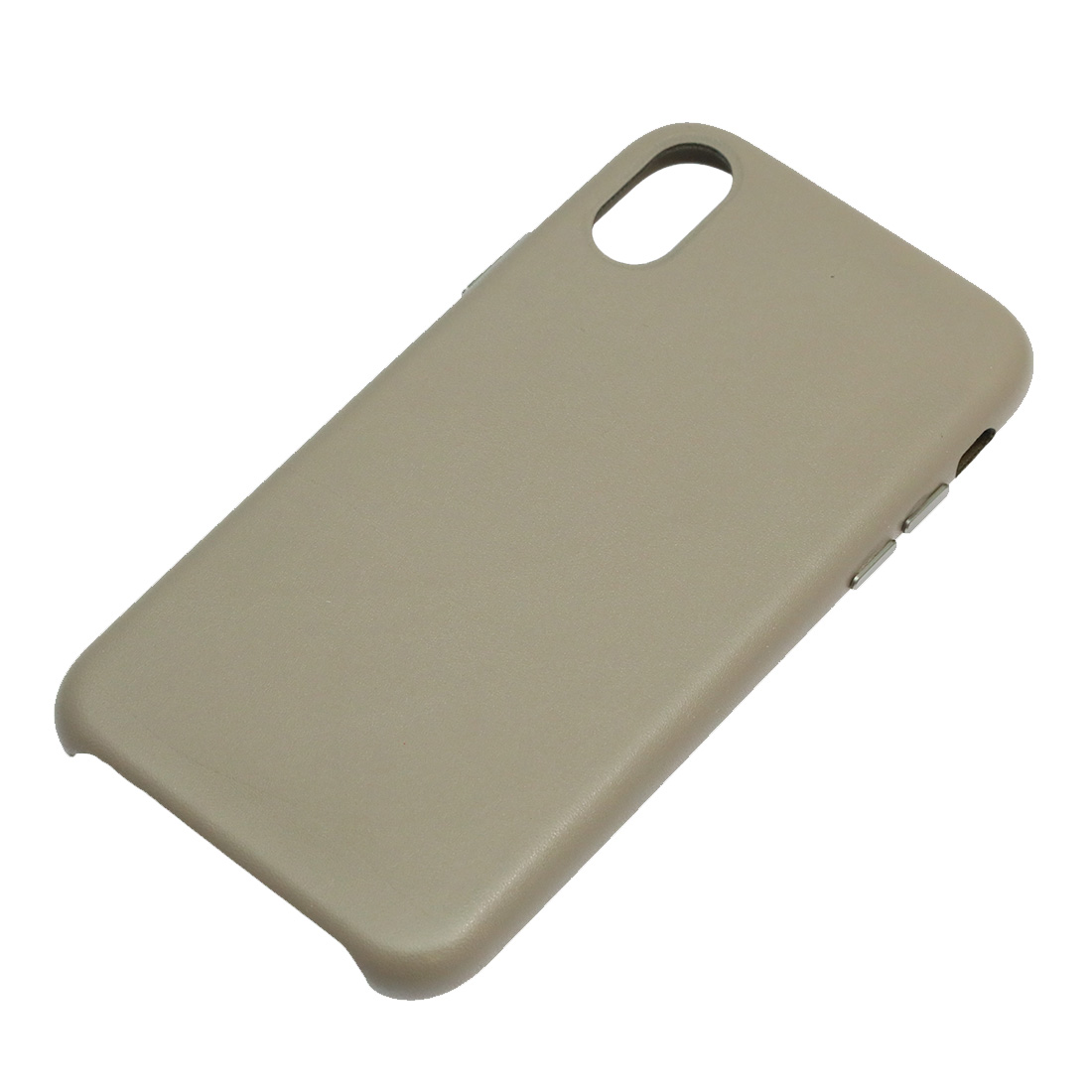 Чехол накладка Leather Case для APPLE iPhone XR, силикон, бархат, экокожа, цвет светло серый Чехол накладка Leather Case для APPLE iPhone XR, силикон, бархат, экокожа, цвет светло серый