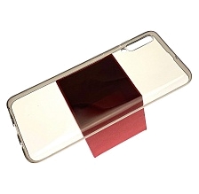 Чехол накладка TPU CASE для SAMSUNG Galaxy A70 (SM-A705), силикон, ультратонкий, цвет тонированный.