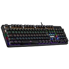 Игровая клавиатура DEFENDER Paladin GK-370L, механическая, проводная, подсветка, цвет черный (распродажа -30%)