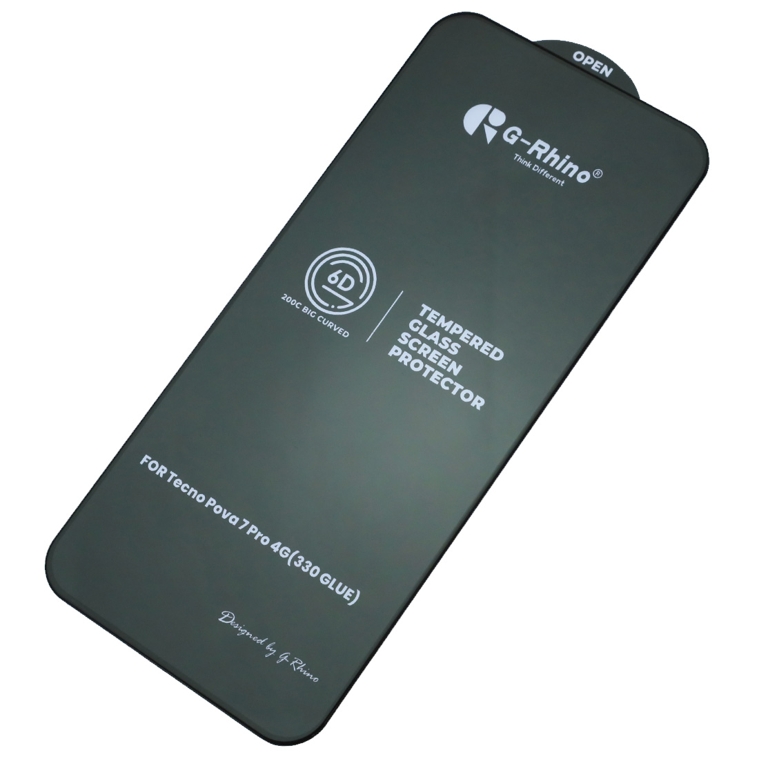 Защитное стекло 6D G-Rhino 200C для TECNO POVA 7 Pro 4G (330 Glue), цвет окантовки черный (Тип 2) Защитное стекло 6D G-Rhino 200C для TECNO POVA 7 Pro 4G (330 Glue), цвет окантовки черный (Тип 2)