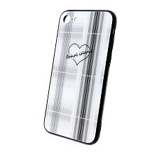 Чехол накладка для APPLE iPhone 7, 8, силикон, рисунок Bohot island.