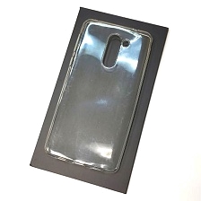 Чехол накладка для HUAWEI Honor 6X, силикон, цвет прозрачный