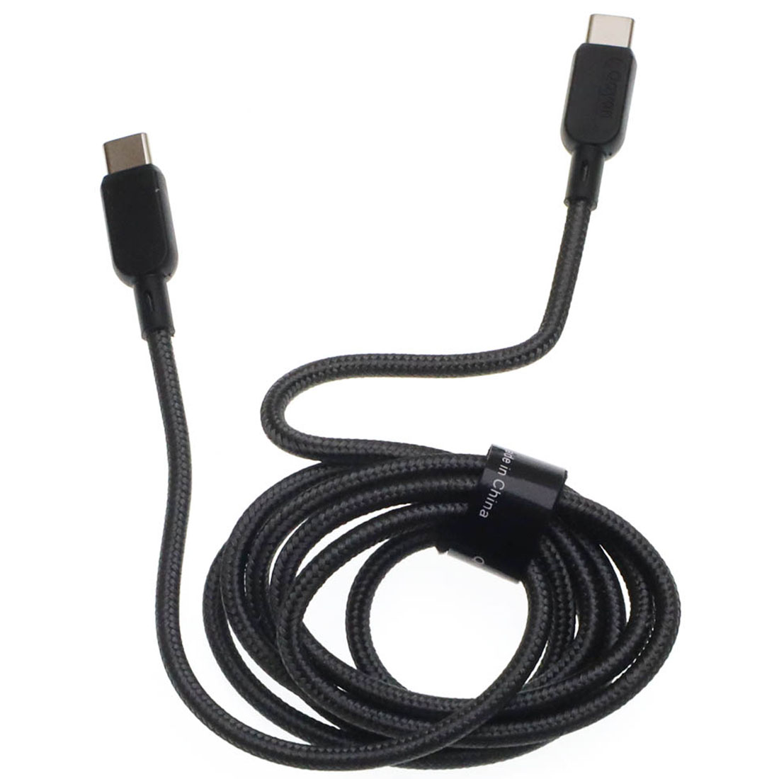 Кабель QAYAN QCB-192 USB Type C на USB Type C, 60W, длина 2 метра, цвет черный