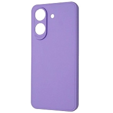 Чехол накладка для XIAOMI Redmi 13C, POCO C65, защита камеры, силикон, цвет сиреневый