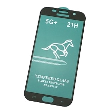 Защитное стекло 21H для SAMSUNG Galaxy A7 2017 (SM-A720), цвет окантовки черный Защитное стекло 21H для SAMSUNG Galaxy A7 2017 (SM-A720), цвет окантовки черный