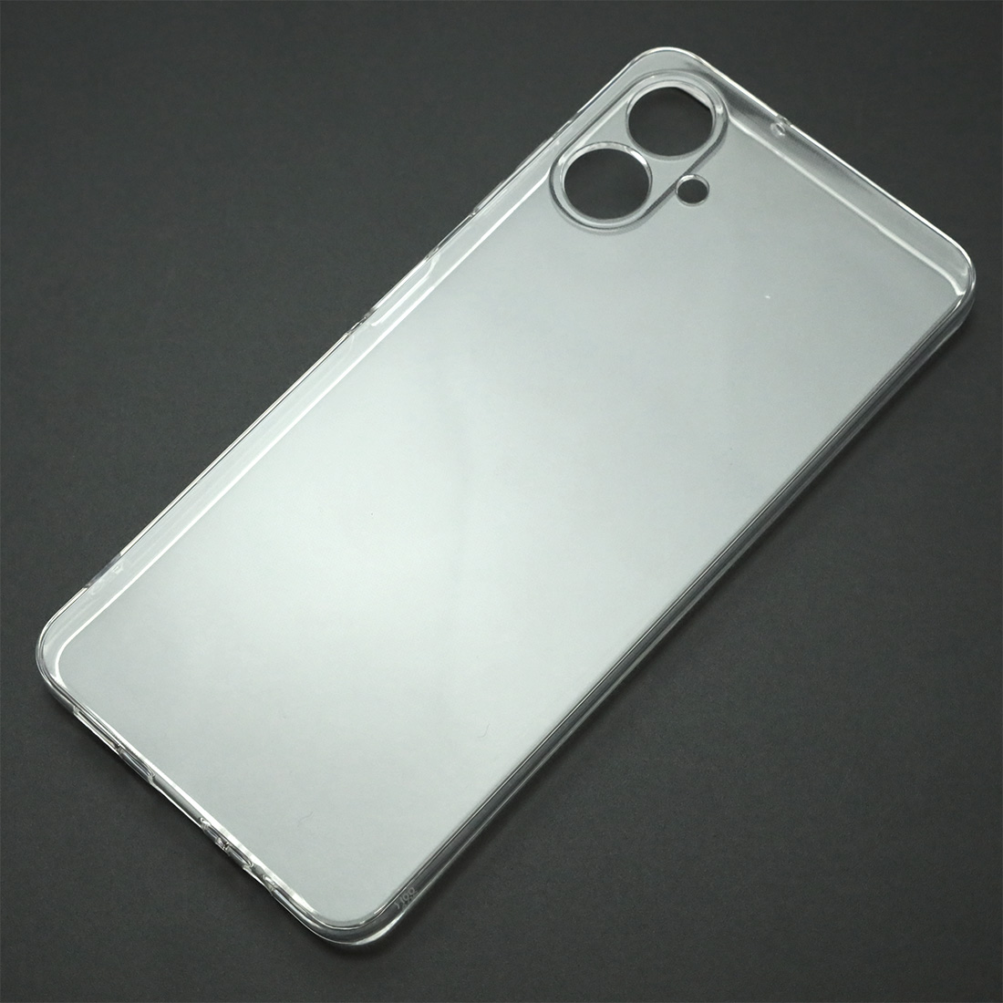 Чехол накладка для SAMSUNG Galaxy A06, защита камеры, силикон, прозрачный