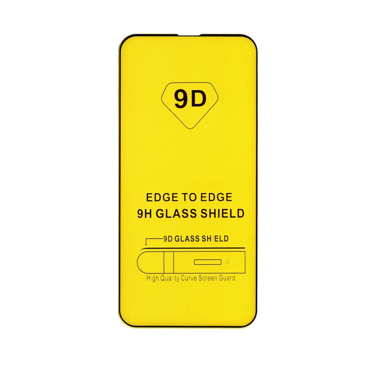 Защитное стекло 9D для APPLE iPhone 13 Pro MAX (6.7"), iPhone 14 Plus (6.7"), цвет окантовки черный