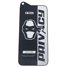 Защитное стекло Антишпион G-Rhino для APPLE iPhone 13 mini (5.4"), цвет окантовки черный Защитное стекло Антишпион G-Rhino для APPLE iPhone 13 mini (5.4"), цвет окантовки черный