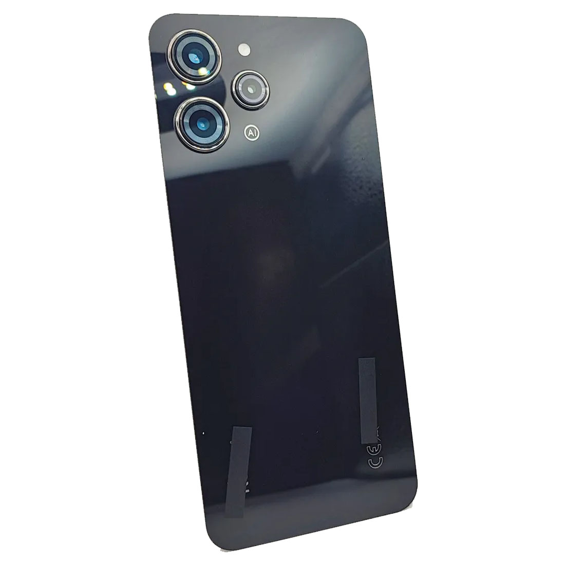 Задняя крышка корпуса для XIAOMI Redmi 12 4G (23053RN02Y), цвет черный