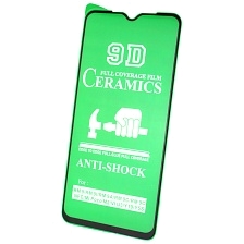 Защитное стекло 9D Ceramics для XIAOMI Redmi 9, цвет окантовки черный