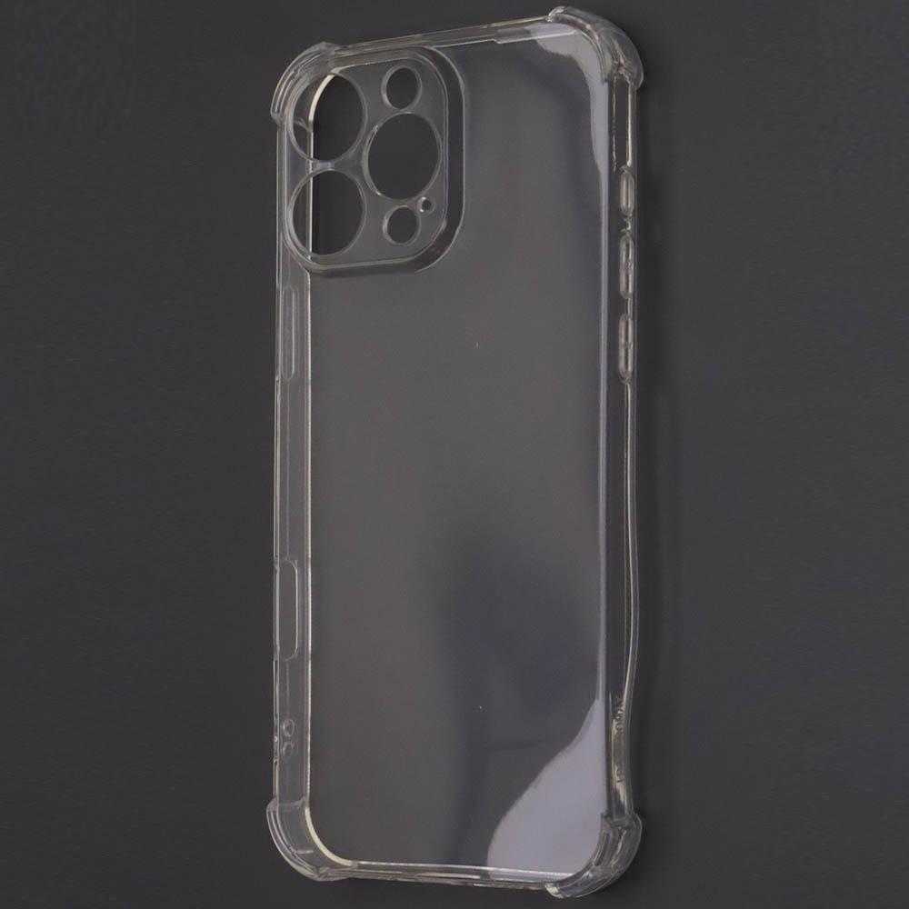 Чехол накладка для APPLE iPhone 16 Pro Max, силикон, защита камеры, прозрачный