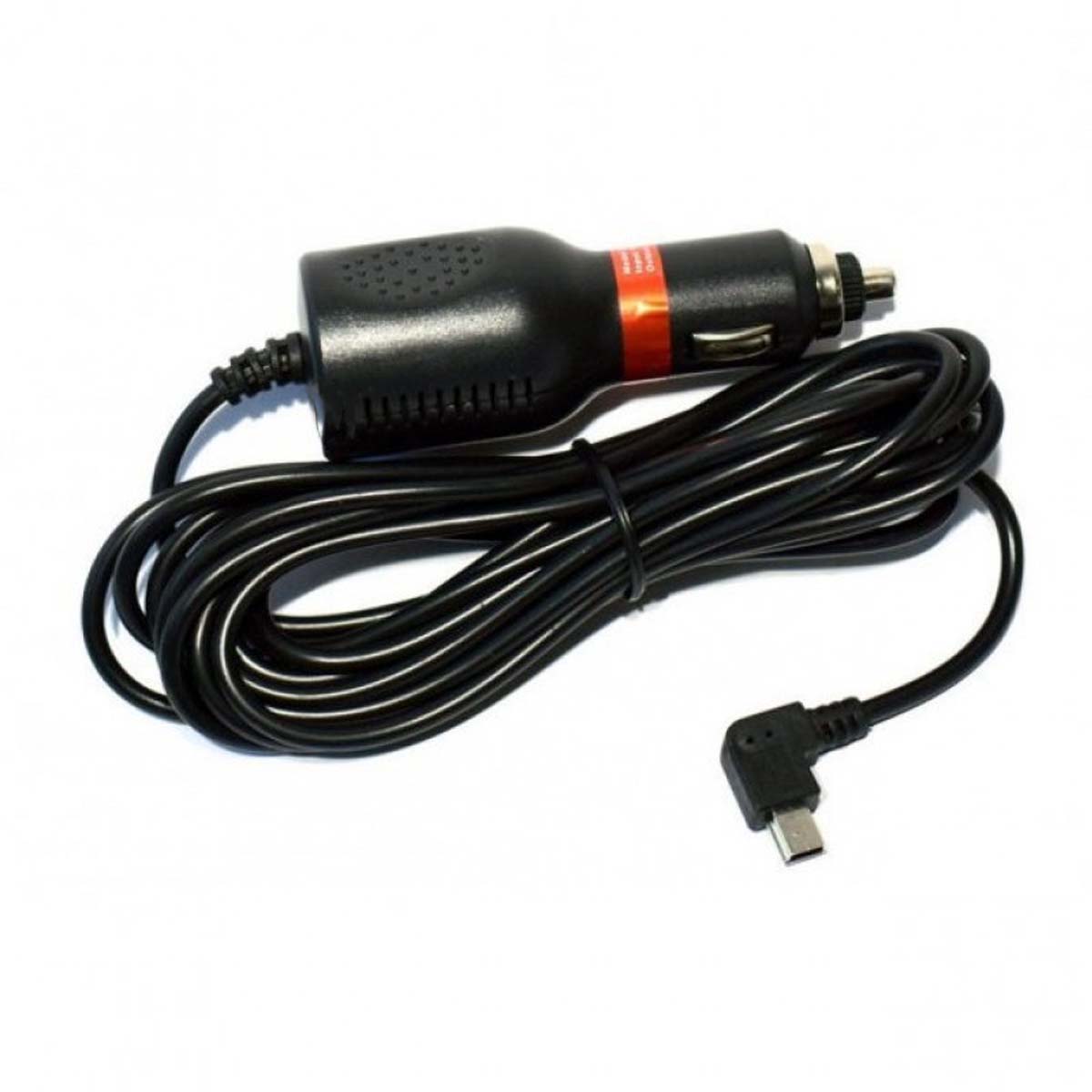 АЗУ (Автомобильное зарядное устройство) LP1 V8 с кабелем Micro USB, длина 3.5 метра, цвет черный