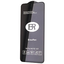 Защитное стекло 5D BRAUFFEN для XIAOMI Poco M3 Pro, Redmi Note 10T, Redmi 10, Redmi Note 10 5G, цвет окантовки черный