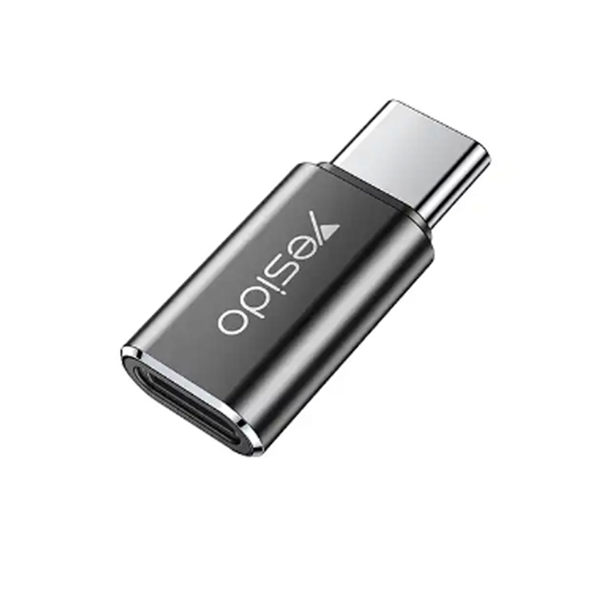 Адаптер, переходник, конвертер YESIDO GS22 Lightning 8 pin (мама) на USB Type C (папа), цвет черный Адаптер, переходник, конвертер YESIDO GS22 Lightning 8 pin (мама) на USB Type C (папа), цвет черный
