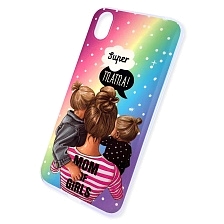 Чехол накладка для HUAWEI Honor 8S, Y5 2019, силикон, глянец, рисунок Super MAMA MOM OF GIRLS. Чехол накладка для HUAWEI Honor 8S, Y5 2019, силикон, глянец, рисунок Super MAMA MOM OF GIRLS.
