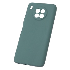 Чехол накладка SOFT TOUCH для HUAWEI Honor 50 Lite, Nova 8i, защита камеры, силикон, матовый, цвет хвойный Чехол накладка SOFT TOUCH для HUAWEI Honor 50 Lite, Nova 8i, защита камеры, силикон, матовый, цвет хвойный